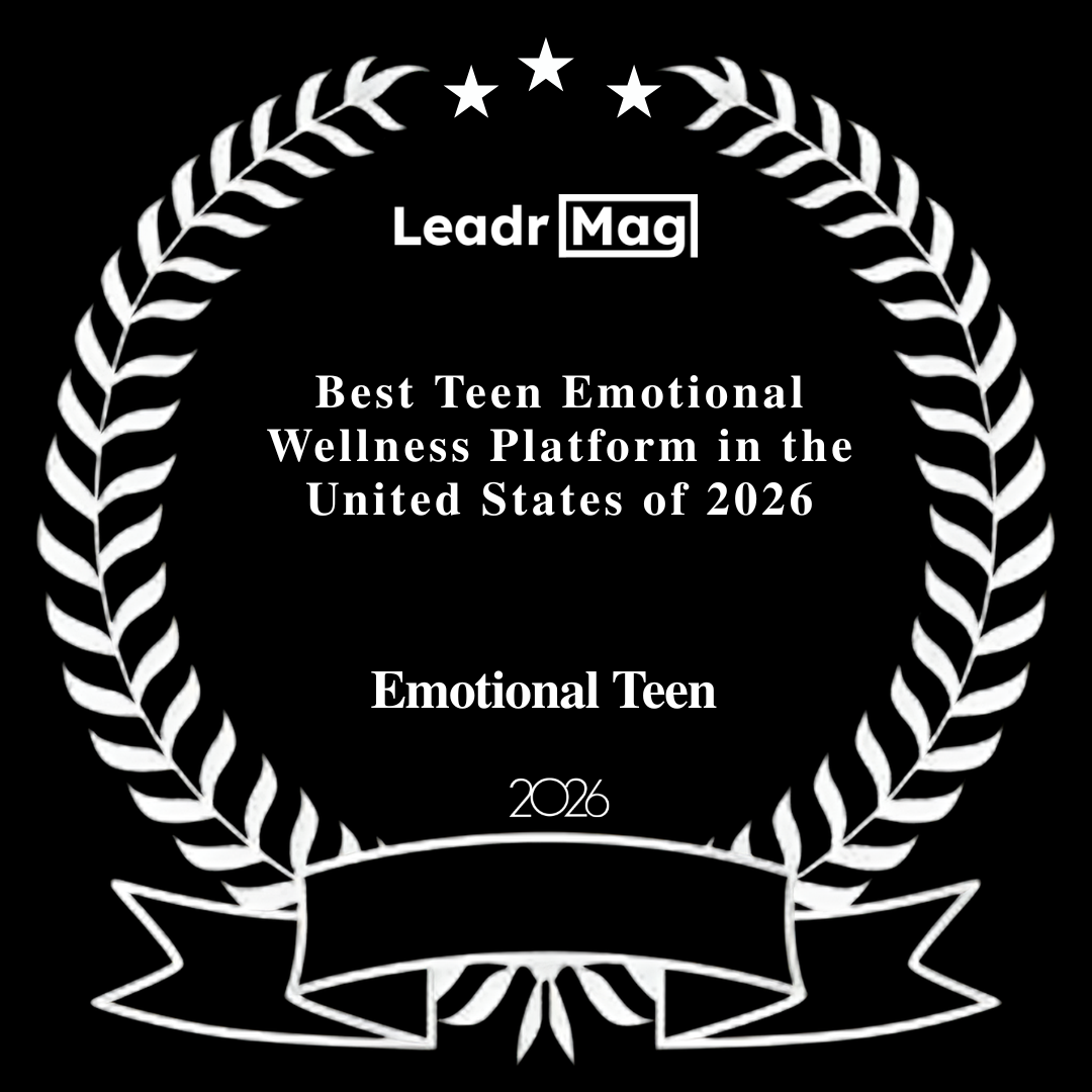 Leadr Magazine badge: Best Teen Emotional Wellness Platform in the United States of 2026